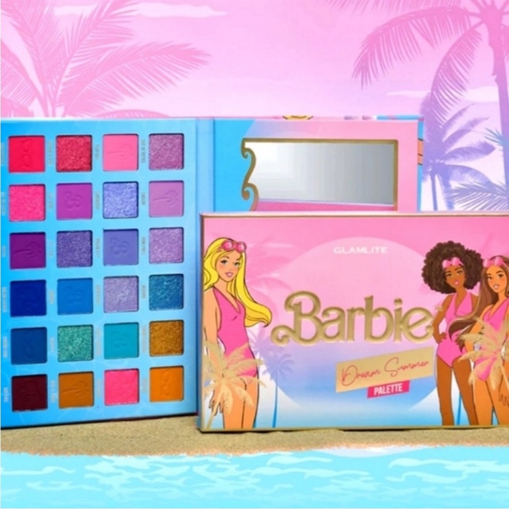 Glamlite x Barbie Eyeshadow Palette